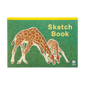 Itoya Kids Sketchbook, Green (Giraffe)