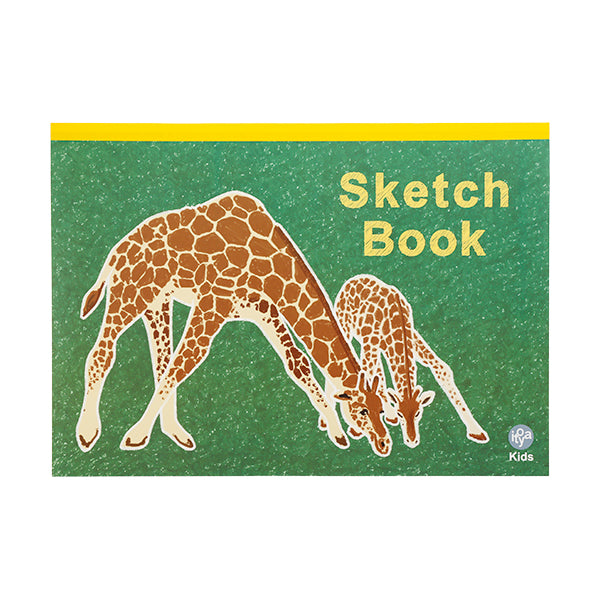 Itoya Kids Sketchbook, Green (Giraffe)