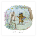 Moongazer Blank Card, J74 (Artist Mouse)