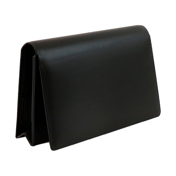 Itoya 100-Card Business Card Holder, Box Calf, Gusseted