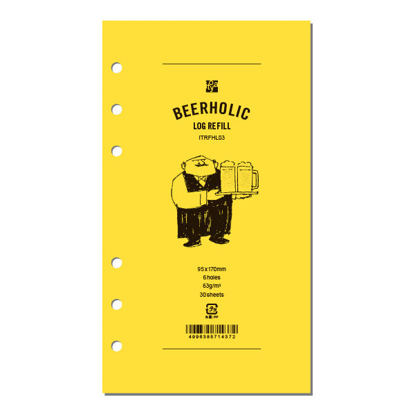 Itoya Holic Log Refill, Bible Size, Beer