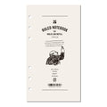 Itoya Holic Log Refill, Bible Size, Ruled Notebook