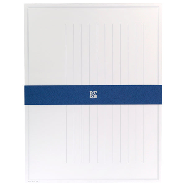 Itoya Japanese Letter Paper, One-Sheet Letter Paper, 10 Vertical Lines, AN-212