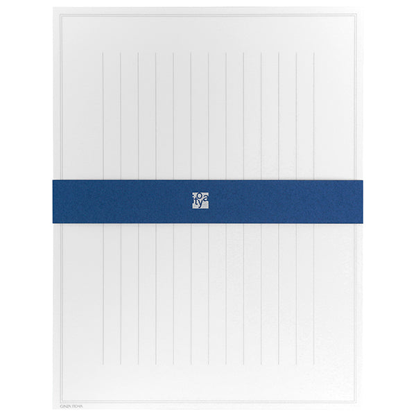 Itoya Japanese Letter Paper, One-Sheet Letter Paper, 12 Vertical Lines, AN-213