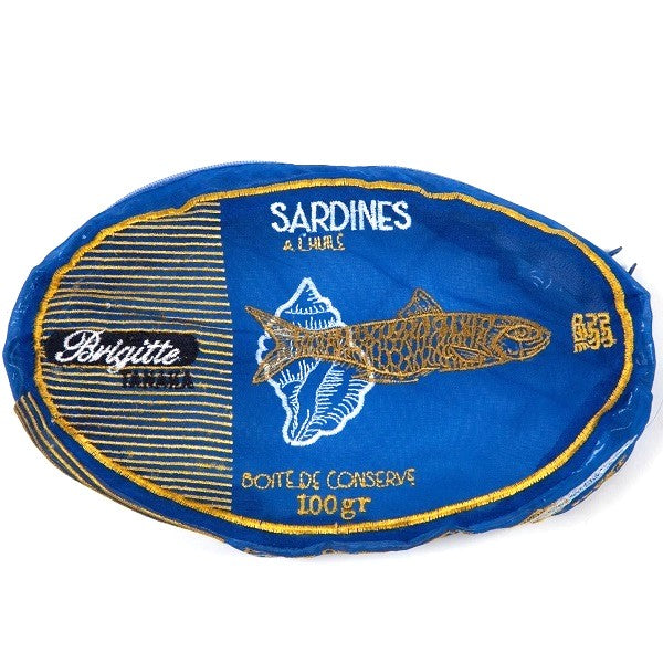 Brigitte Tanaka Organza Pouch, Sardine