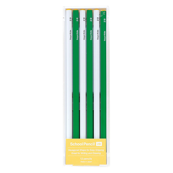 Itoya Kids Pencil, Green, 2B