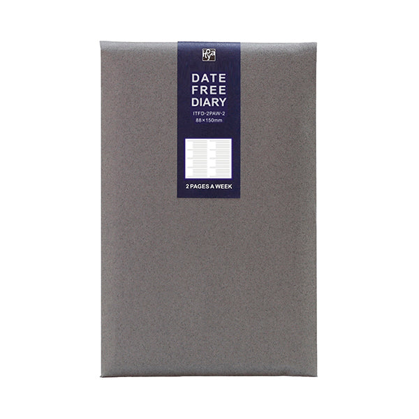 Itoya Free Diary, Double-Sided Weekly