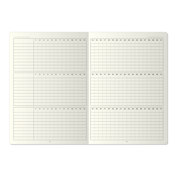 Itoya Free Diary, A5, Horizontal