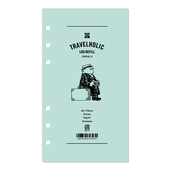 Itoya Holic Log Refill, Bible Size, Travel