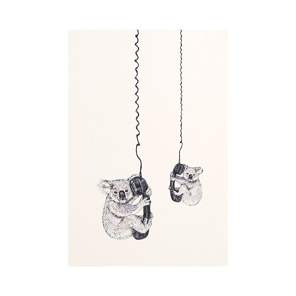 Itoya Naoya Hata Postcard (Koala)