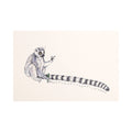 Itoya Naoya Hata Postcard (Lemur)