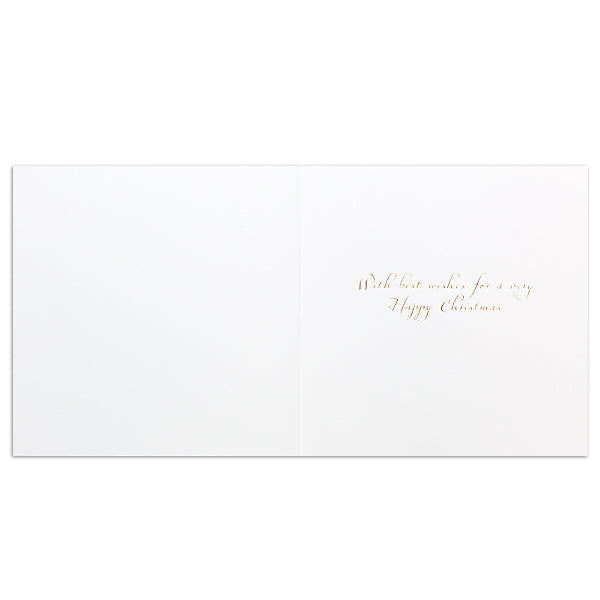Ring Design Boxed Christmas Card, XBR581 (Red Door)