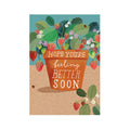 Ring Design Get Well Card, FG136 (Strawberry Pot)
