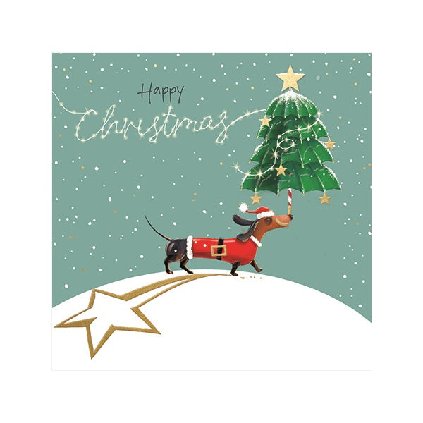 Curious Ink Smith Christmas Card, LXRIJF017 (Let It Snow!)