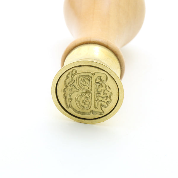 Stuart Houghton Wax Seal Set, MSH714B, Wooden Handle