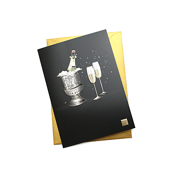 Bug Art Blank Card, M111 (Champagne)