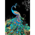 Bug Art Blank Card, M183 (Majestic Peacock)