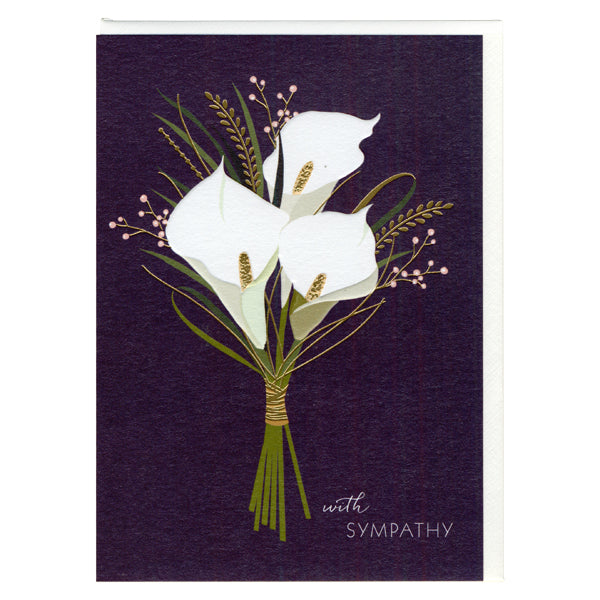 Art File Sympathy Card, SAM38A (Color)