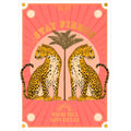 Art File Birthday Card, SL18A (Soulmate, Leopard)