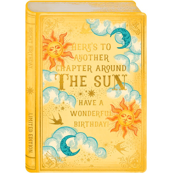 Art File Birthday Card, RY03A (Story, Sun)