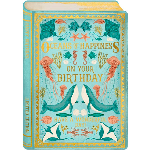Art File Birthday Card, RY10A (Story, Sea)