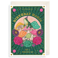 Art File Birthday Card, SL28A (Soulmate, Frog and Mushroom)