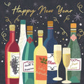 Laura Darrington Christmas Card, WD07 (Wonderland, Bottle)
