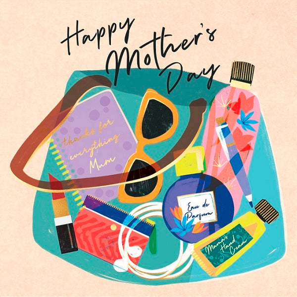 Laura Darrington Mother’s Day Card, AU04 (Aurora, Handbag)