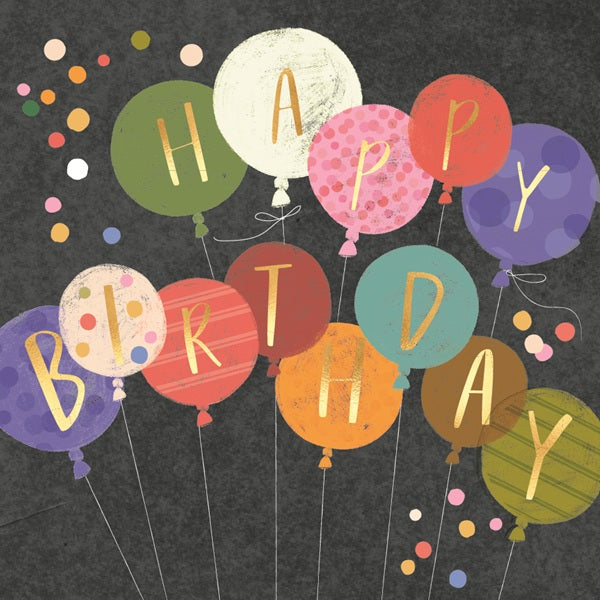Laura Darrington Birthday Card, AU10 (Aurora, Balloon)