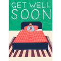 Laura Darrington Get Well Card, HC23 (Hancho, Resting in Bed)