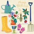 Laura Darrington Birthday Card, AU67 (Aurora, Gardening)