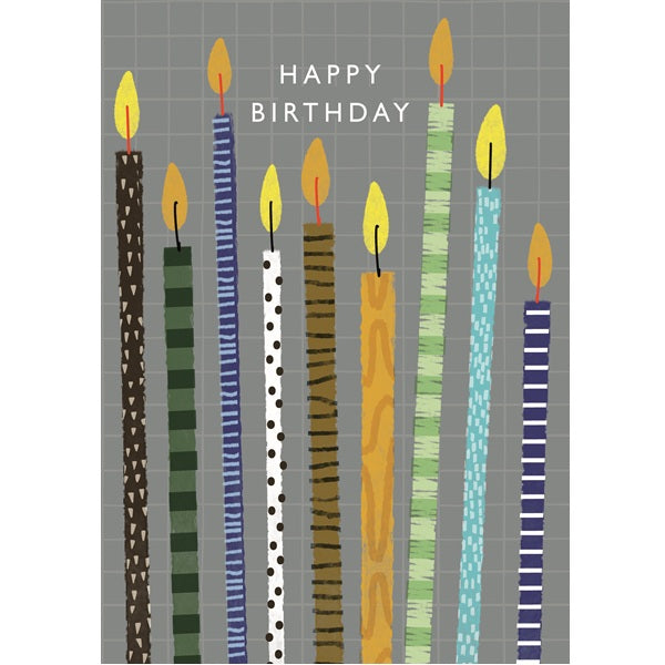 Laura Darrington Birthday Card, ED45 (Eden, Candles)