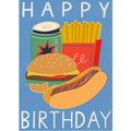 Laura Darrington Birthday Card, HC79 (Hancho, Party Food)