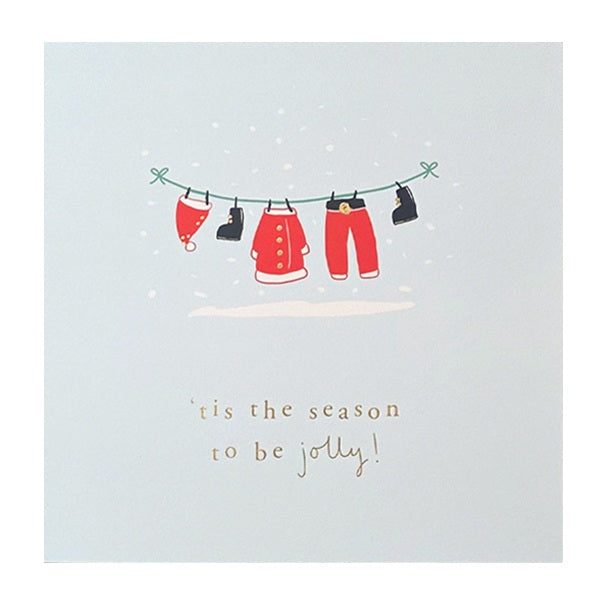 Megan Claire Christmas Card, HH22 (Doing the Laundry)