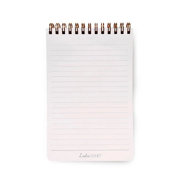 Laura Design Ring Memo Pad, BOOK-075 (Bumblebee)