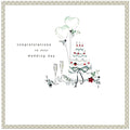 Cinnamon H Wedding Card, PH106 Primrose Hill (Cherry Cake)