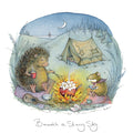 Moongazer Blank Card, SAL-J-233 (Under the Starry Sky)