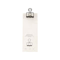 Monograph Lean Clip, Black, 50mm, 8-Pack