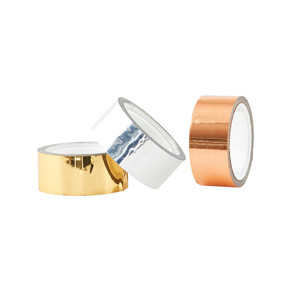 Monograph Metallic Tape, 3-Color Set