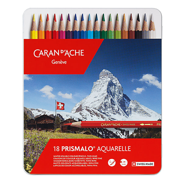 Caran d’Ache 318 Prismalo Colored Pencils, 18-Color Set
