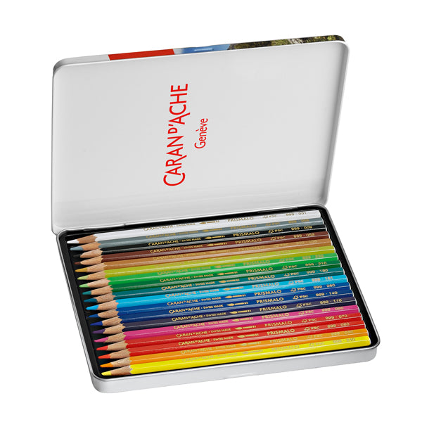 Caran d’Ache 318 Prismalo Colored Pencils, 18-Color Set