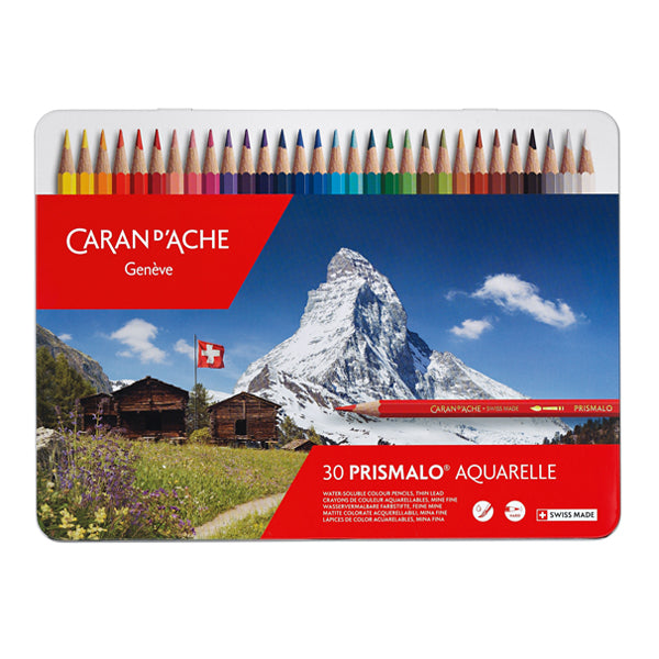 Caran d’Ache 330 Prismalo Colored Pencils, 30-Color Set