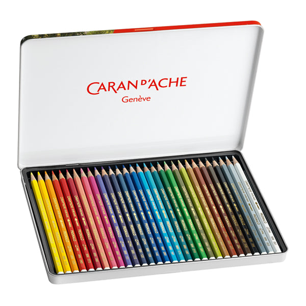 Caran d’Ache 330 Prismalo Colored Pencils, 30-Color Set