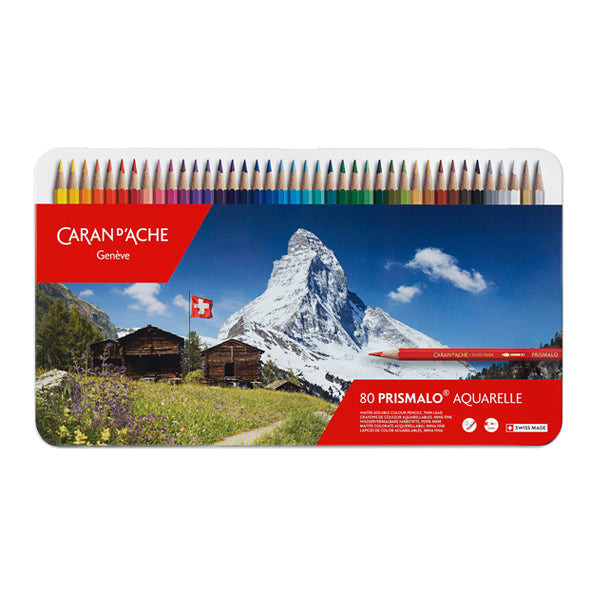 Caran d’Ache 380 Prismalo Colored Pencils, 80-Color Set