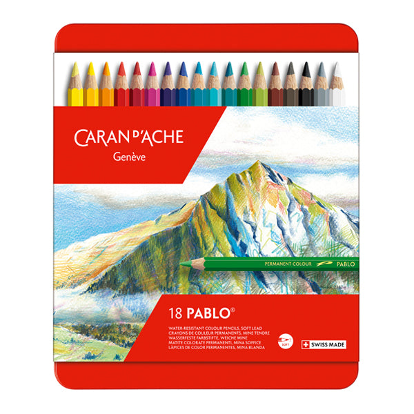 Caran d’Ache Pablo 18-Color Set
