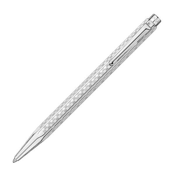 Caran d’Ache Ecridor Damier Silver Ballpoint Pen