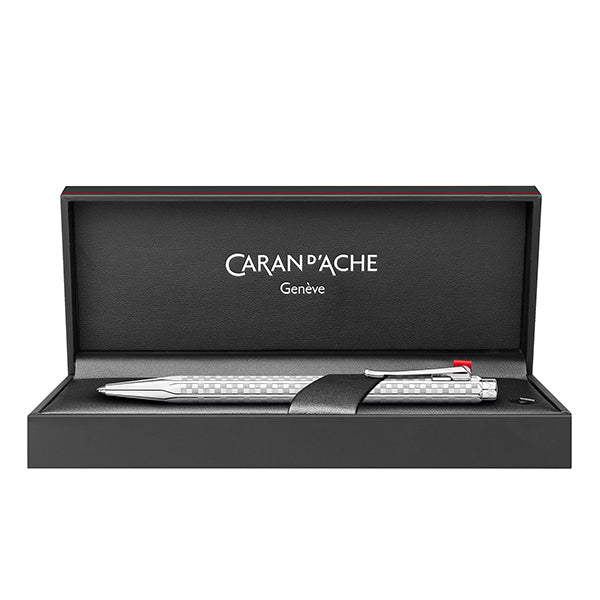 Caran d’Ache Ecridor Damier Silver Ballpoint Pen