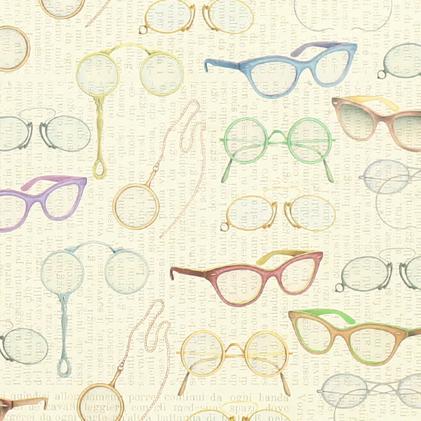 Tassotti Wrapping Paper, 1621 (Glasses)